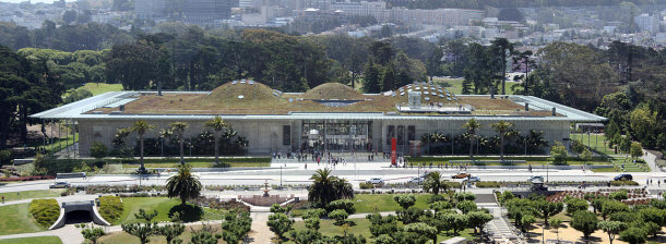 Exterior of California Academy of Sciences