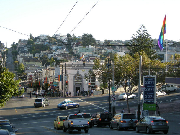 Intersection of Castro and Market Street