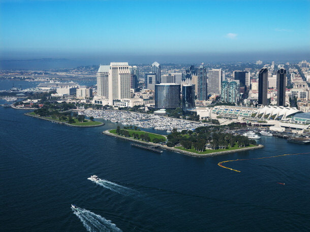 Buildings on the Coast of San Diego