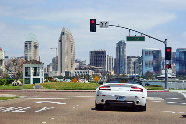 View Of Downtown San Diego From Coronado Island