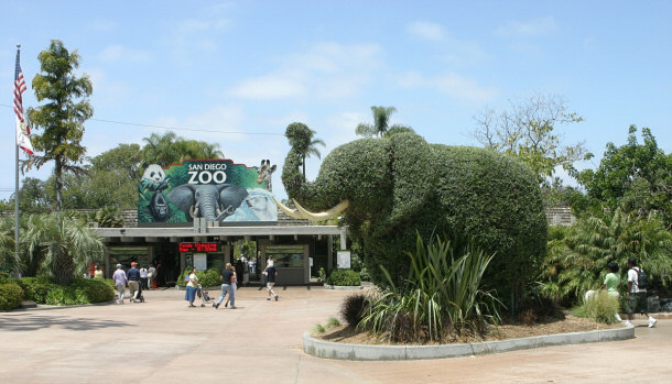 Entrance to the San Diego Zoo