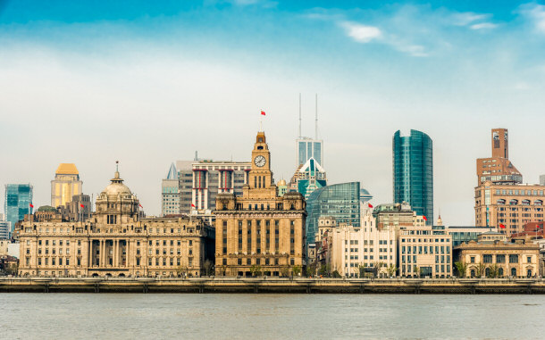 The Bund waterfront Shanghai China