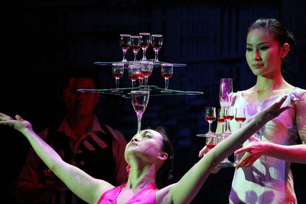 Chinese Acrobats (杂技) by eviltomthai, on Flickr Shanghai Acrobats
