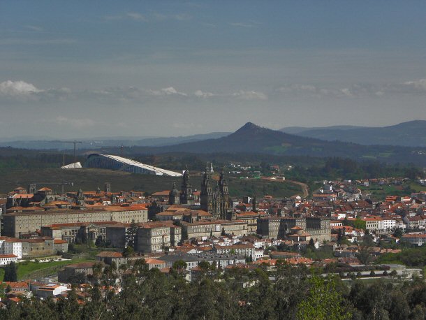 Santiago de Compostela is the capital of Galicia in Spain and is home to the City of Culture of Galicia, a series of cultural buildings designed by architects led by Peter Eisenman