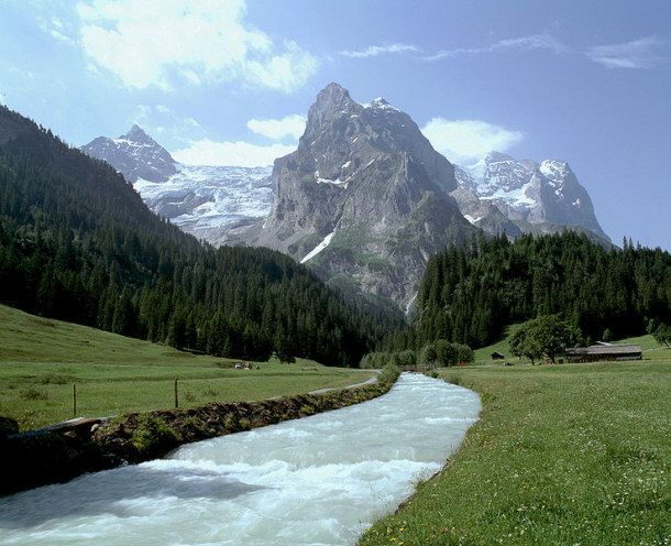 Rosenlaui from a distance