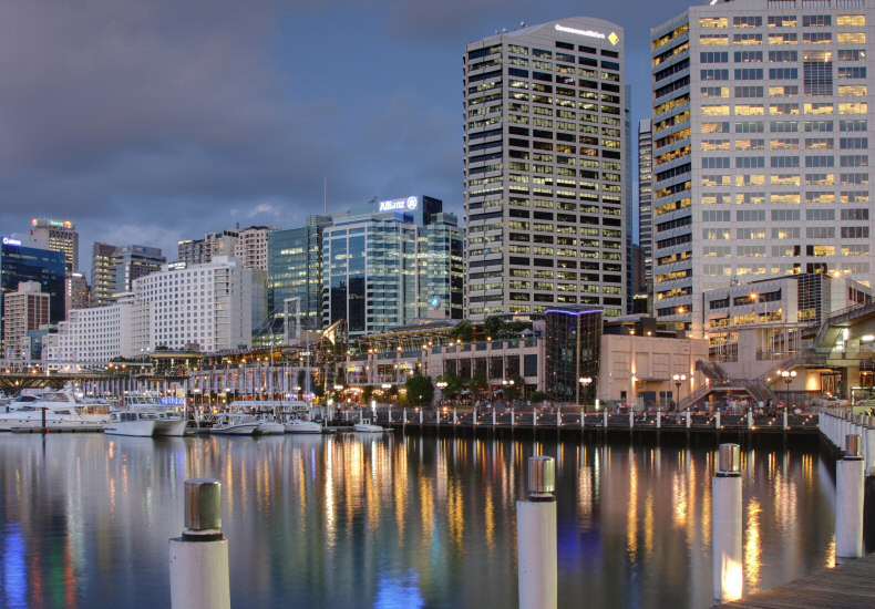 Eastern Side of Darling Harbor Sydney