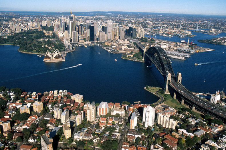 Downtown Sydney, Australia Overview