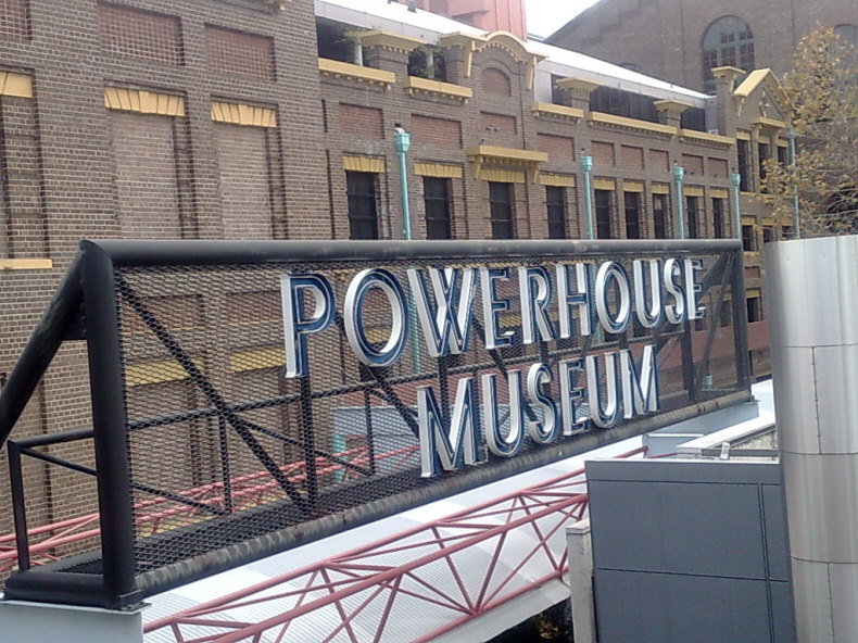 Exterior of the Powerhouse Museum