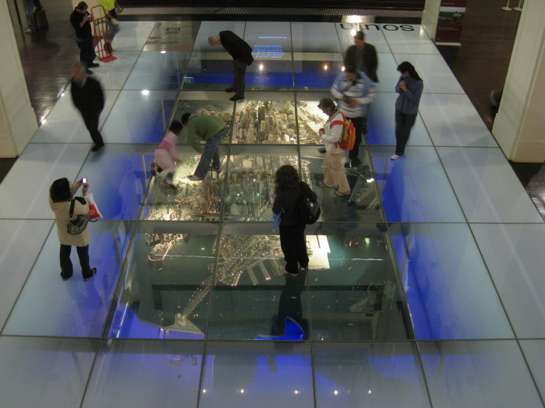 Sydney Customs House Library Floor City Model