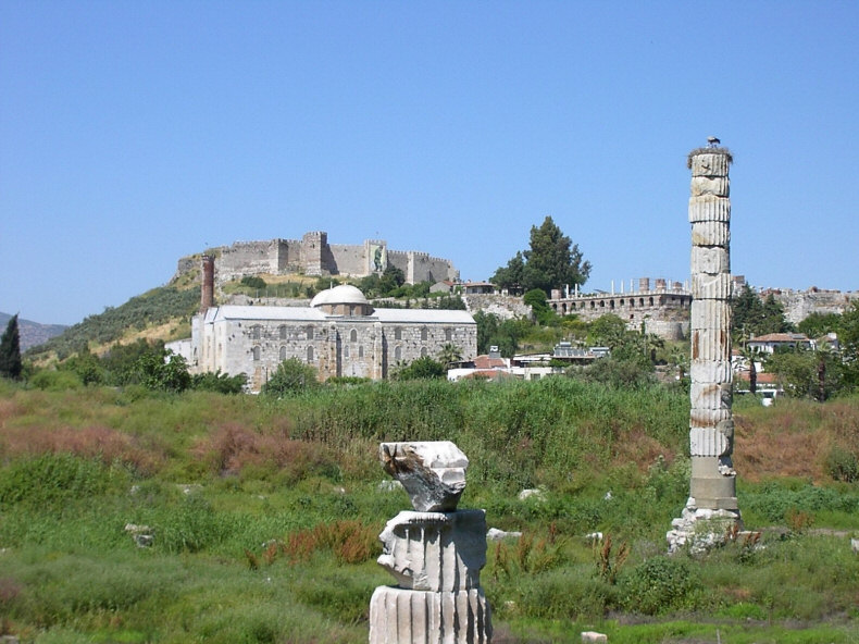 Ruins of Temple of Artemis - Ephesus, Turkey