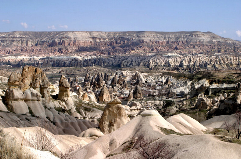 Cappadocia Region in Central Turkey
