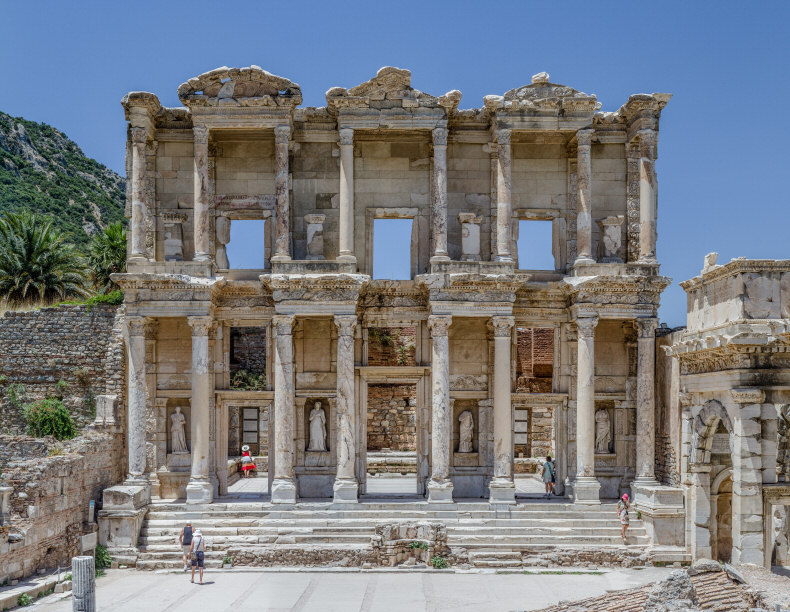 The Celsus Library Ruins - Ephesus, Turkey