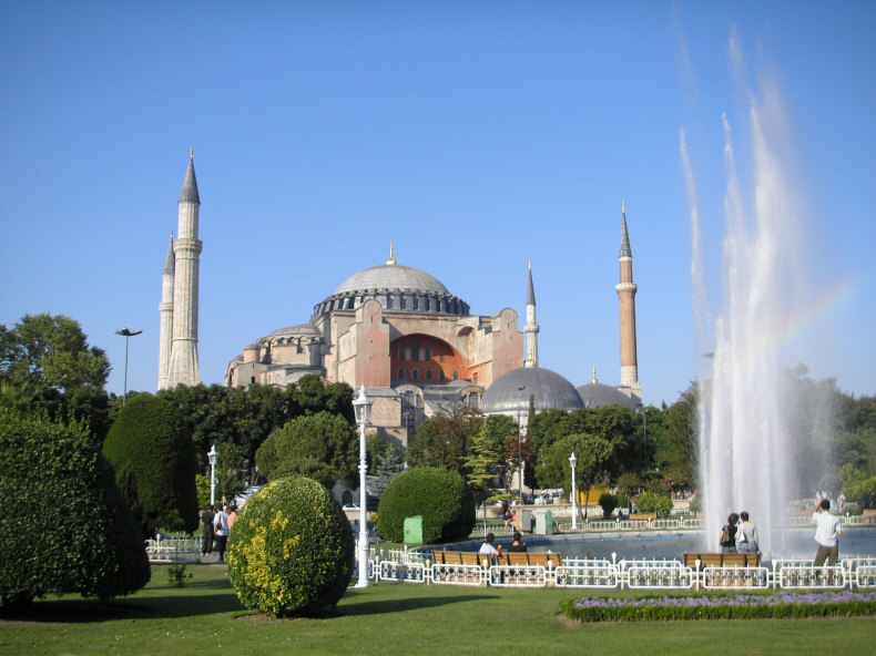 Exterior of Hagia Sophia