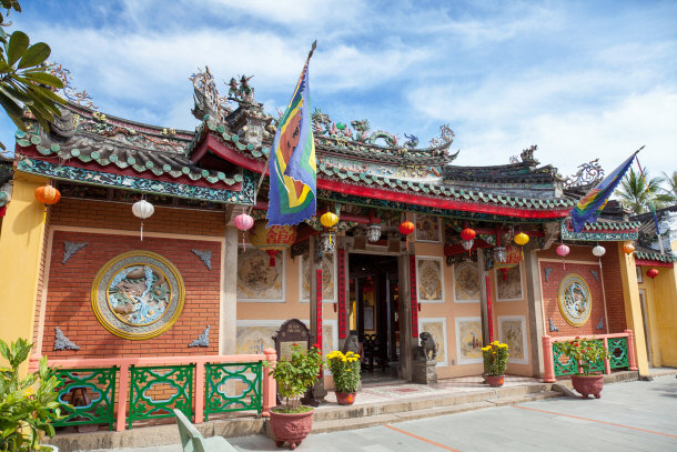 Hoi Quan Trieu Chau Temple In Hoi An Vietnam