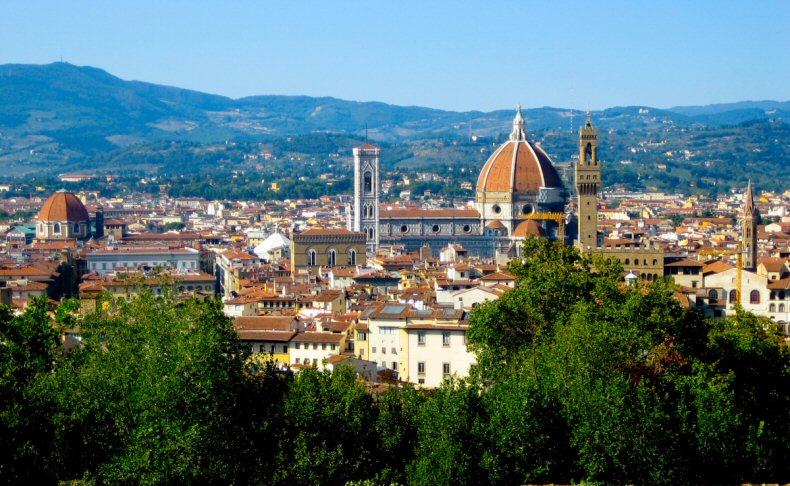 Some of the most well preserved historical landmarks still stand in Florence. 
