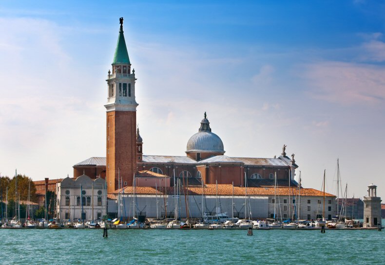 In addition to enjoying the reflections on the water, one can also view the cultural art and architecture in Venice, Italy.