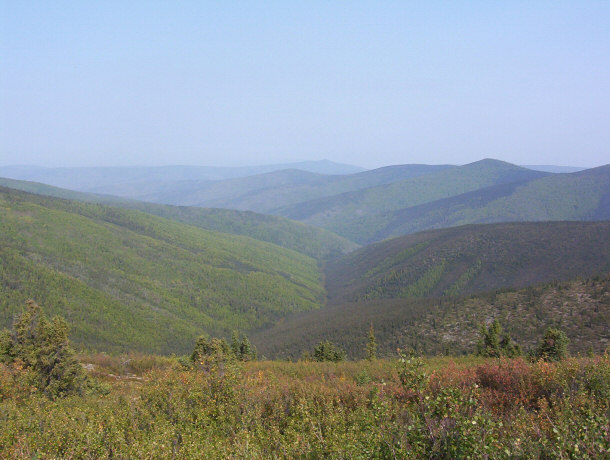 Hunker Creek Valley, Klondike, Yukon