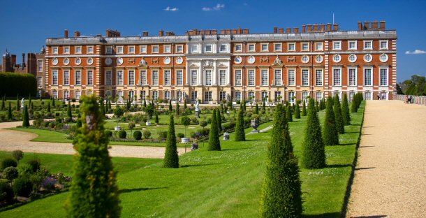 Technically, the Hampton Court of Herefordshire that is located in the village of Hope in the parish of Dinmore, England, is a castellated country house.