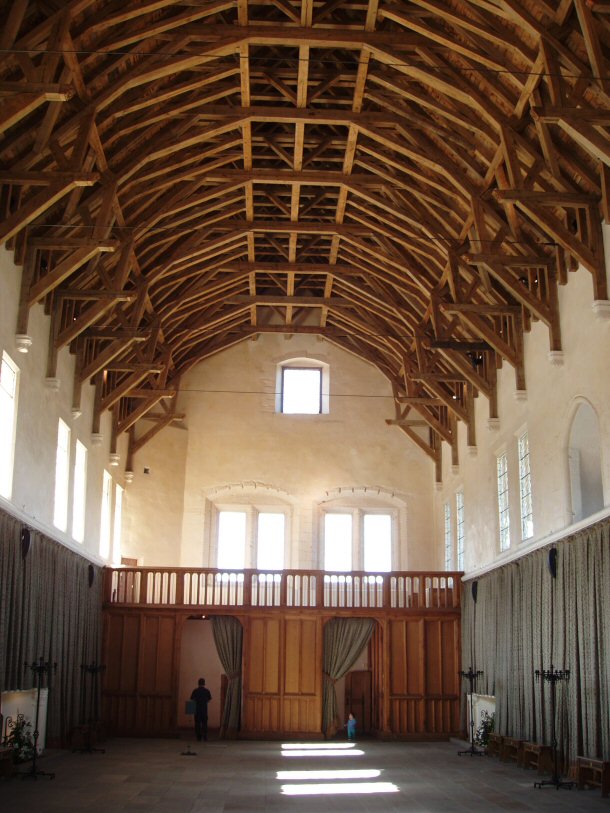  Built on Castle Hill, Stirling Castle and its buildings date back to the 14th to 16th centuries.