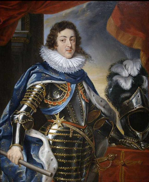 The chateau of Versailles began as a hunting lodge for Louis XIII