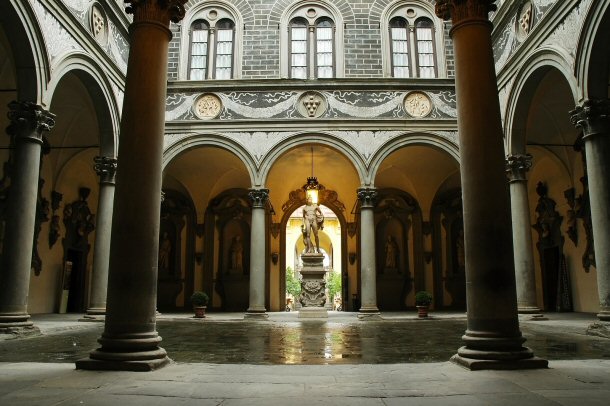 The Palazzo Medici Riccardi is in Florence, Italy