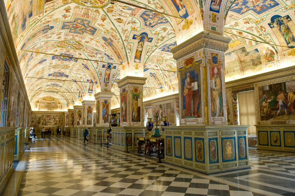 The Vatican Library has some of the rarest religious and philosophical texts in the world