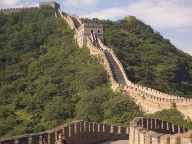 Portion of the Great Wall at Mutianyu
