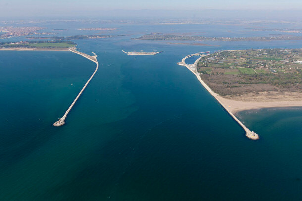 Lido Inlet Where Mose is Located