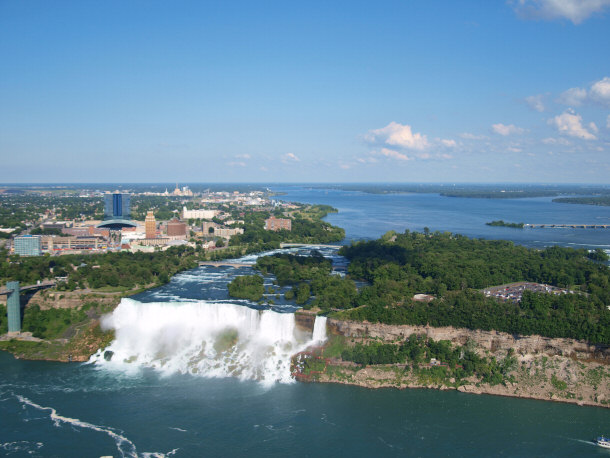 American and Bridal Veil Falls