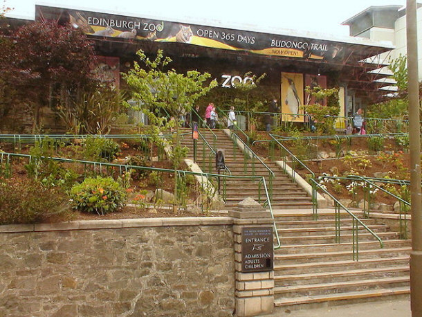 Entrance to the Edinburgh Zoo