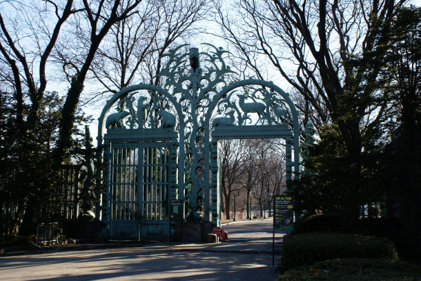 One of the Entrances to the Bronx Zoo