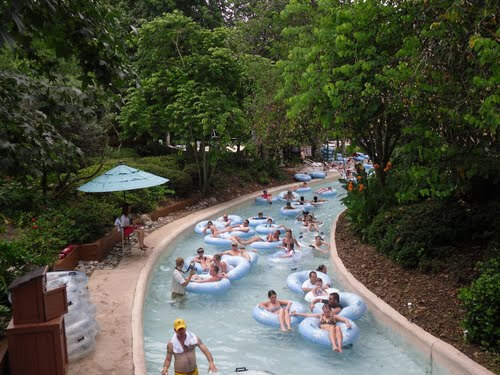 Lazy River Attraction at Disney's Blizzard Beach