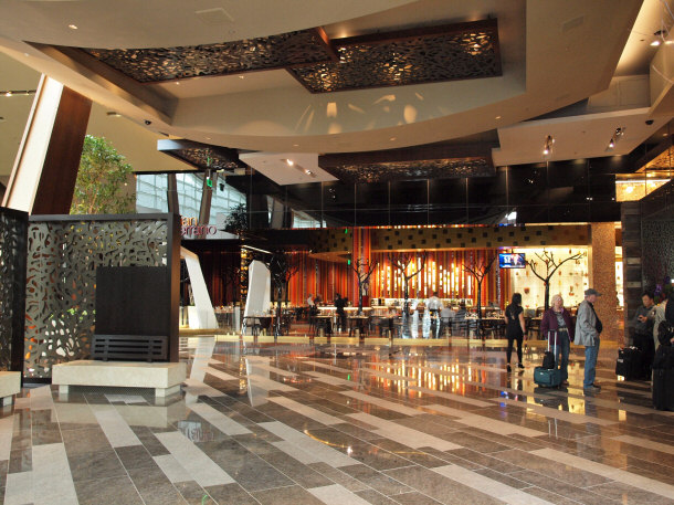 Lobby of the Aria Hotel