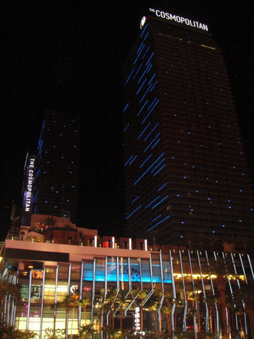 Night View of the Cosmopolitan Resort and Casino