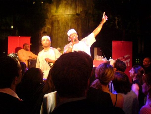 Busta Rhymes at a Las Vegas Hip Hop Party prior to the Ban.