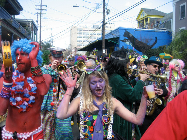 Celebrations in New Orleans, USA