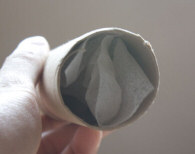 Dryer sheets in toilet paper roll