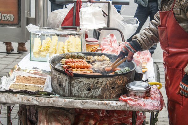Street Vendor in China