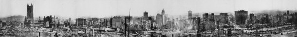 San Francisco Following Earthquake and Fire of 1906 - Click to Expand