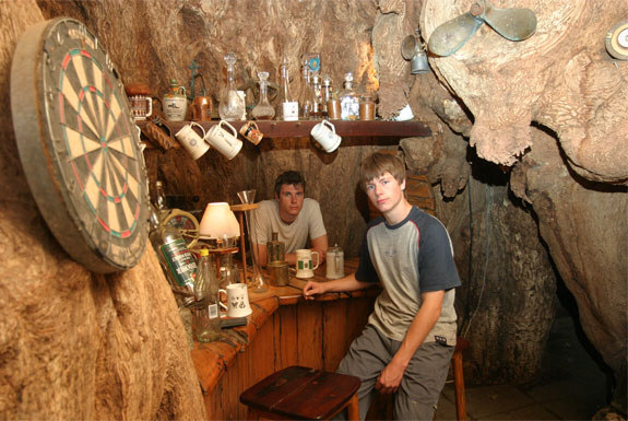 The Pub inside "Big Baobab"