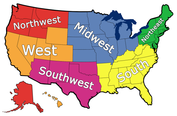 Regional Cultures of the United States