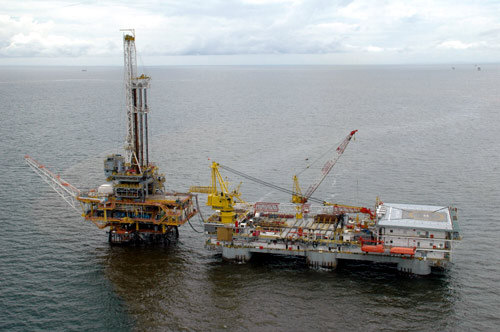Shell Oil's Champion West, Brunei