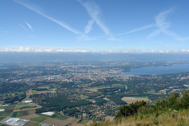 Geneva from Mount Saleve