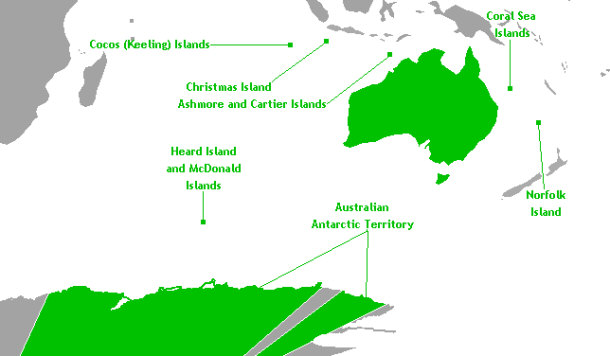 Commonwealth of Australia and External Territories