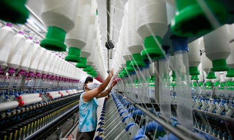 Modern Chinese Textile Plant