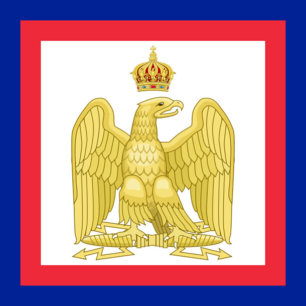 Imperial Standard of Napoleon - State Flag of Confederation of the Rhine