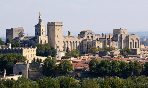 Papal Palace or Palais des Papes de Avignon