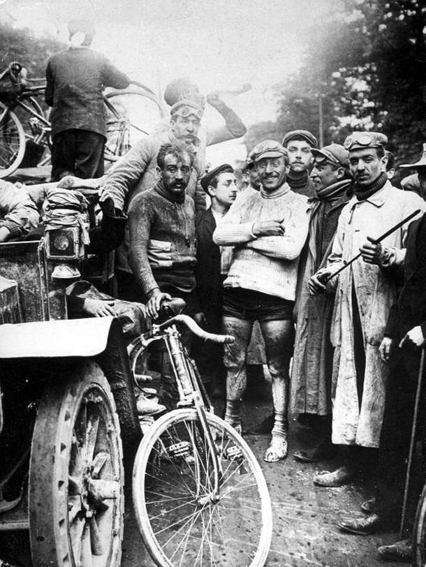 First Tour De France Winner Marice Garin, Paris, 1903
