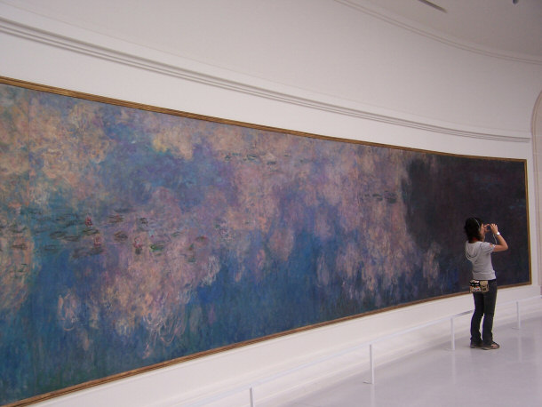 Claude Monet's Water Lillies at The Louvre