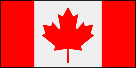 canadian flag of canada